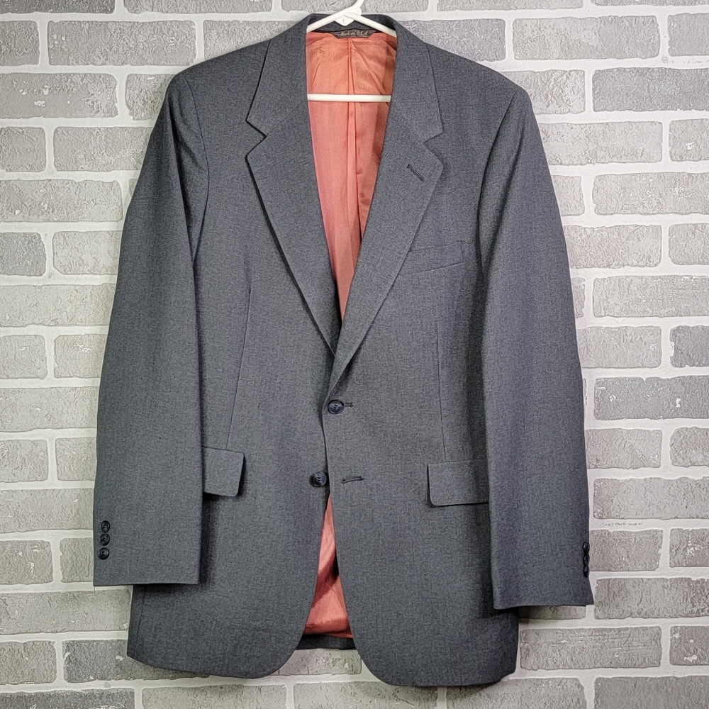 Levi's Strauss Company Vintage 60's 70's Made in USA Suit Sport Coat Men's 40L